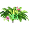 Été tropical - Palmier