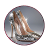 High Heels,Sequins,Silver,Shoes,Glitter,Glamour