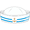 Matrosenhut mit Anker – Maritimes Symbol