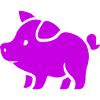 Piggy Pink Sow Boar