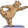 Bear Yoga Yoga Mat