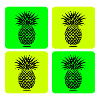 Pop Art Pineapple