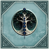 Teal Harmony, Mystical Tree of Life