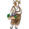 Cow Easter Farmer