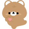 Amour Ours Brun