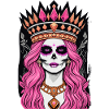 Queen of Gems - Illustration