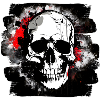 Skull Tattoo Heavy Metal Rocker