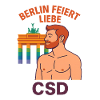 Berlin celebrates love CSD man