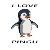 Cute penguin design