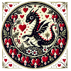 Bleeding Hearts Dragon