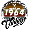 Elegante Vintage: 1964 Regalo Retrò 1964 2025