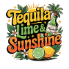 Summer, sun, tequila