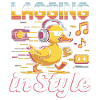 Pixel duck avec casque