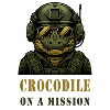 Crocodile on a mission