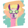 Llama Alpaca Beauty Selfcare Mask