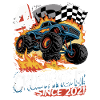 4-års fødselsdag Monster Truck – Crushing It 2021