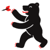 Bear at darts