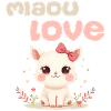 Meow Love Character by Helfspawn