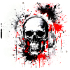 Trash Polka Tatuaggio Heavy Metal Stile