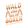 Wald und mein Deutscher Boxer