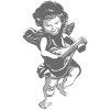 Engelchen mit Gitarre - Angel