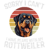 T-shirt humoristique Rottweiler Citation