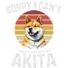 Graphique d’excuses du chien Akita