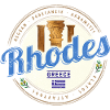 Rhodos Grekland Vintage Egeiska ön Souvenir
