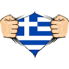 Greece Flag Design