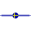 Drapeau de la Suède Drapeau