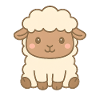 Mignon bébé mouton