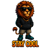Stay cool lion