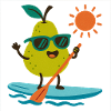 Sporty pear