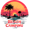 Beach Camping Tropical Sunset