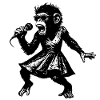 Chanteuse | La danse du singe