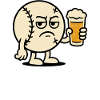 Funny Baseball Beer Design