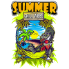 Summer Chill Vibes Gorilla