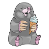 Glace Mole Waffle