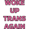 Woke up trans again - trans pride