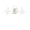 Heartbeat beer mug