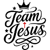 Team Jesus Christian Saying