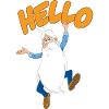 Hello Maestro with Hello lettering