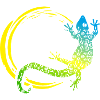 Design Gecko Lizard Sun
