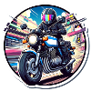 Oldschool Stickerstyle