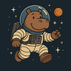 Astronaut Hippo