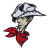 Lucky Luke Embroidery Design