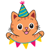 Party cat