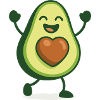 Avocat heureux