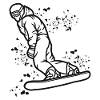 Snowboarder Snowboarding Snowboard
