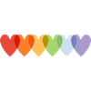 Rainbow Hearts Pride